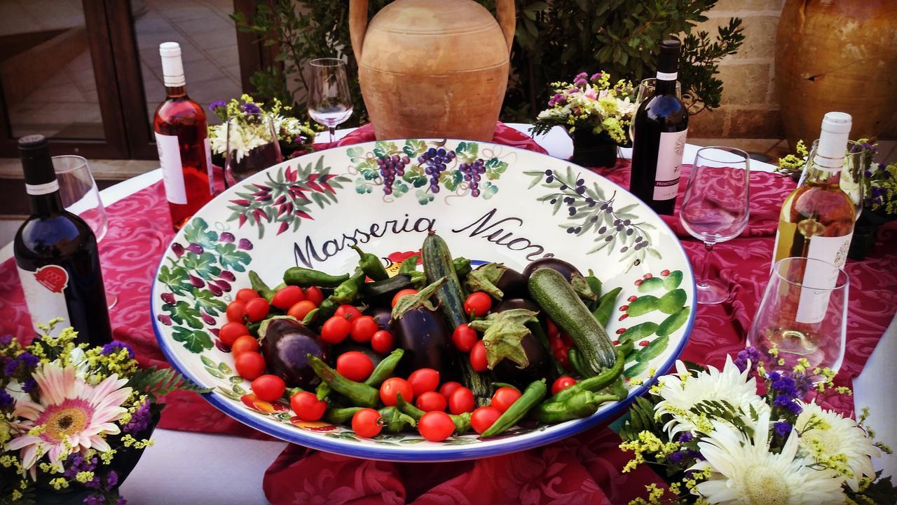 Masseria Nuova Pensionat San Marzano di San Giuseppe Eksteriør billede